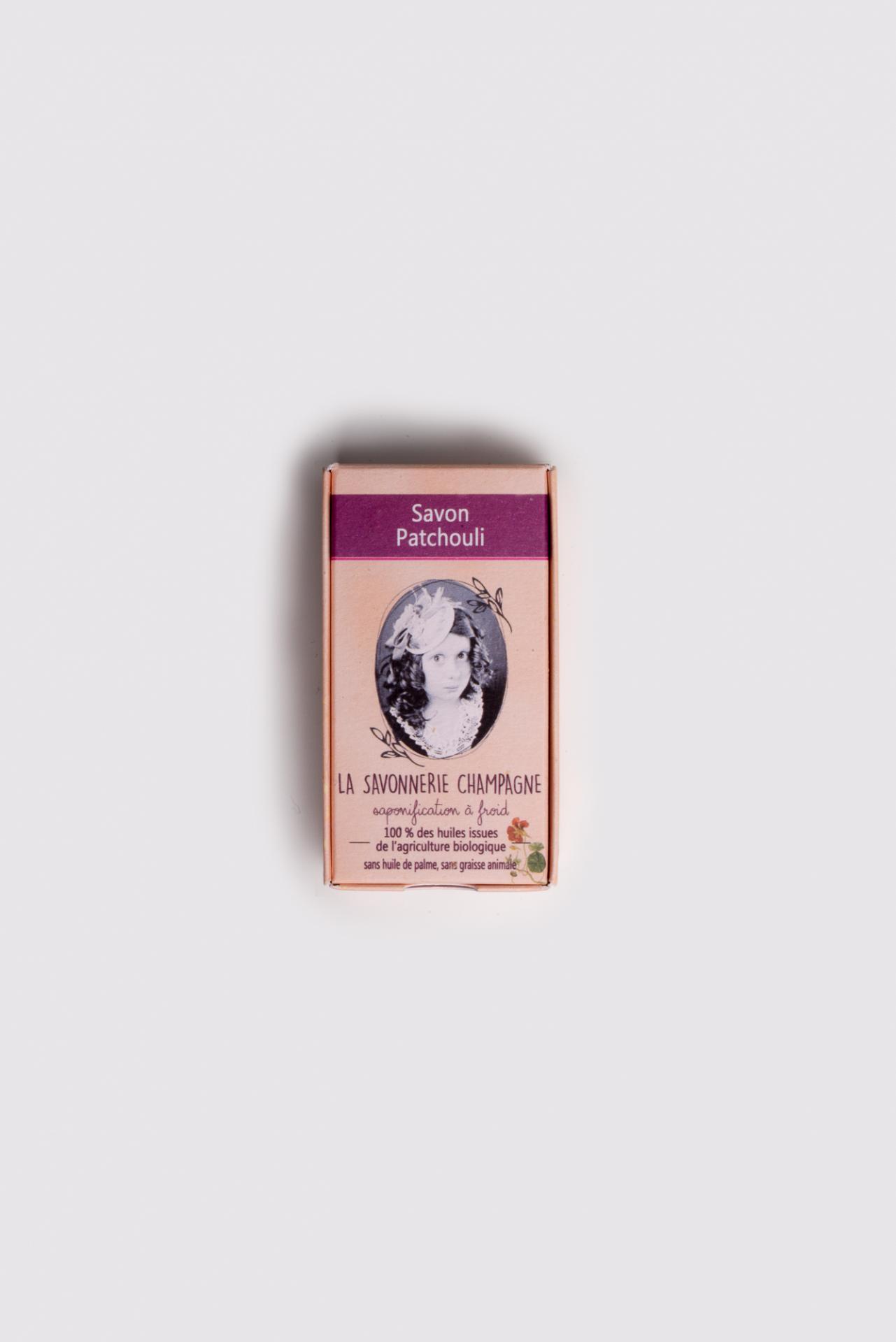 Savon saponifia a froid huile essentielle patchouli