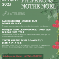 Vert et dore artisanal entreprise noel affiche 6 